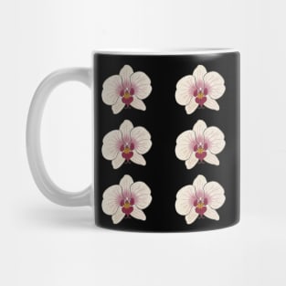 Orchid Flora Wildflower Bloom Vintage Since Established Mug